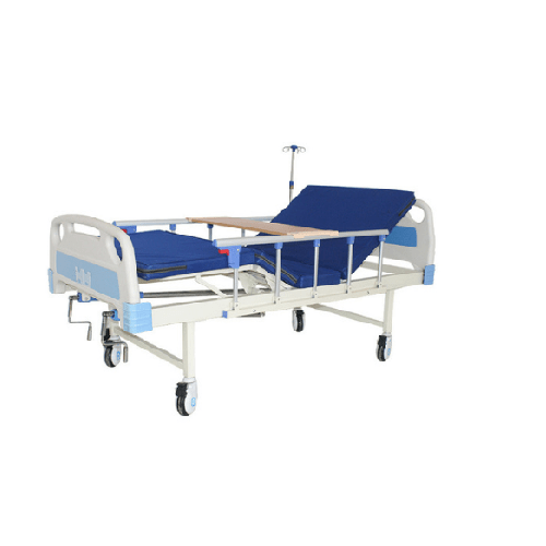 two crank hospital bed